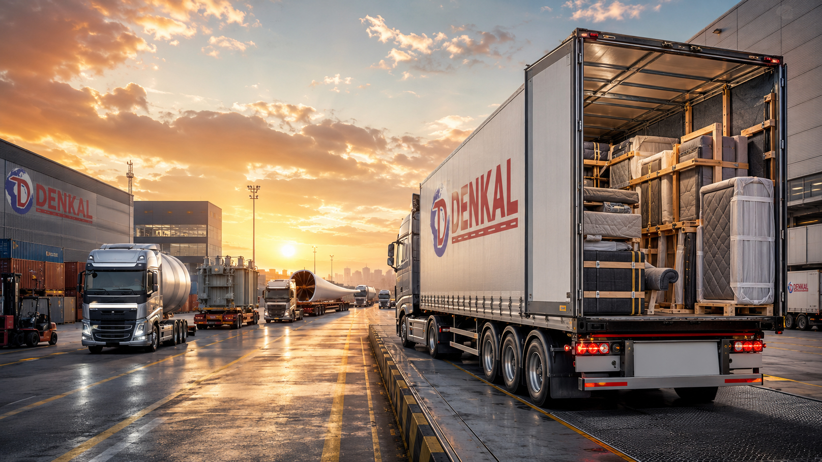 DENKAL Mobilya İhracat Nakliye - Hasarsız Uluslararası Mobilya Taşımacılığı